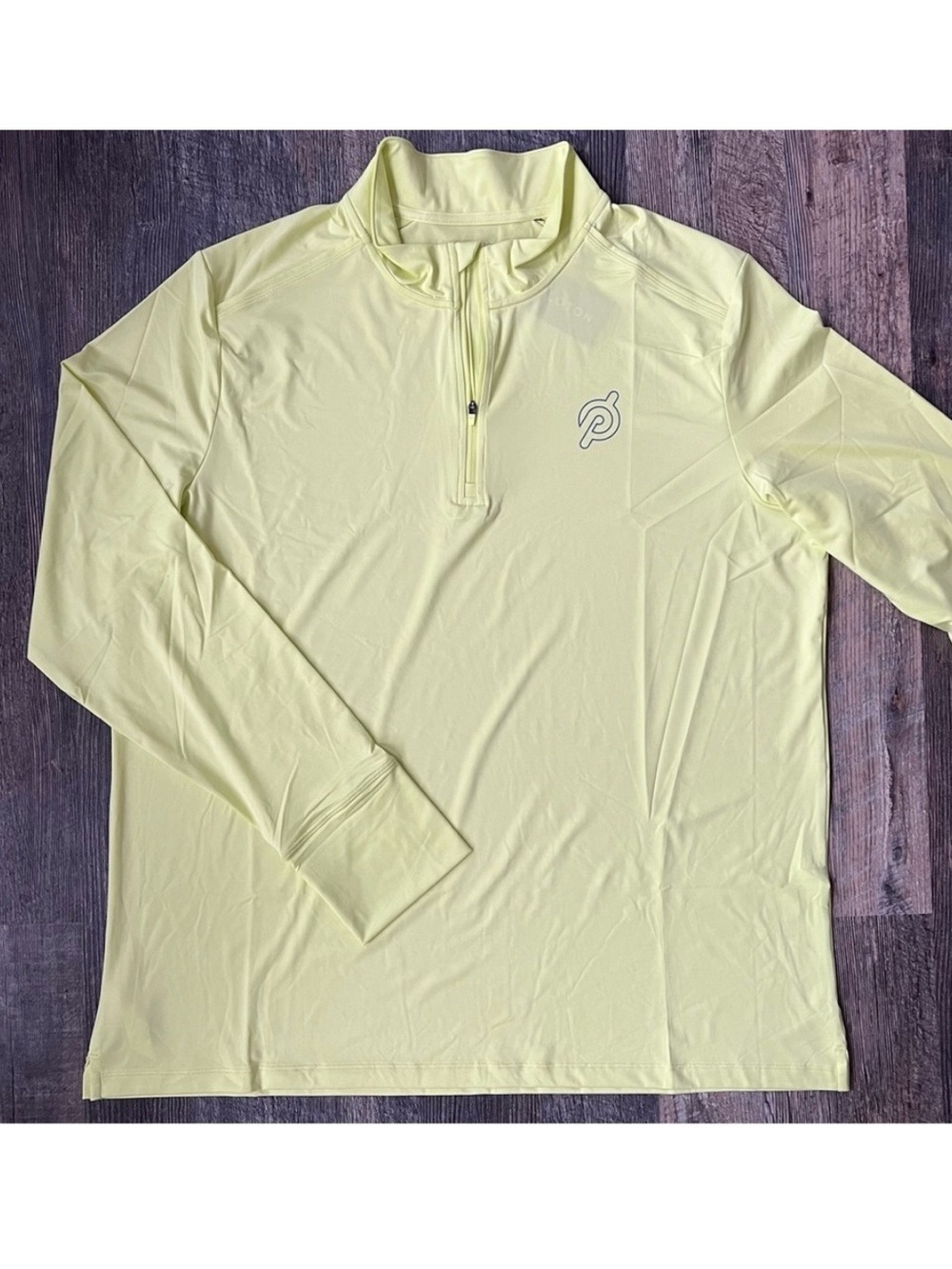 Peloton “Warm Up” 1/4 Zip Performance Jersey Jacket Size XXL